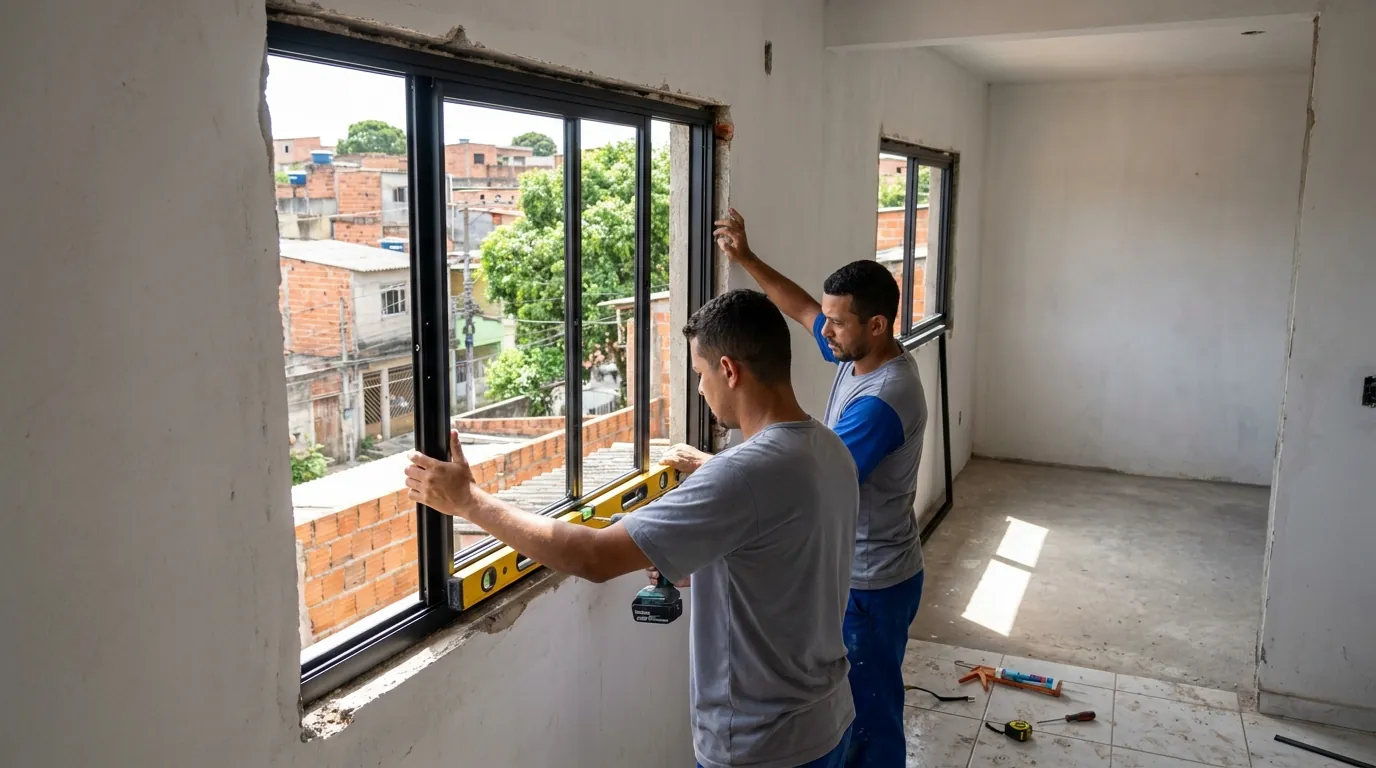 Produção de Portas e Janelas em Maringá‑PR