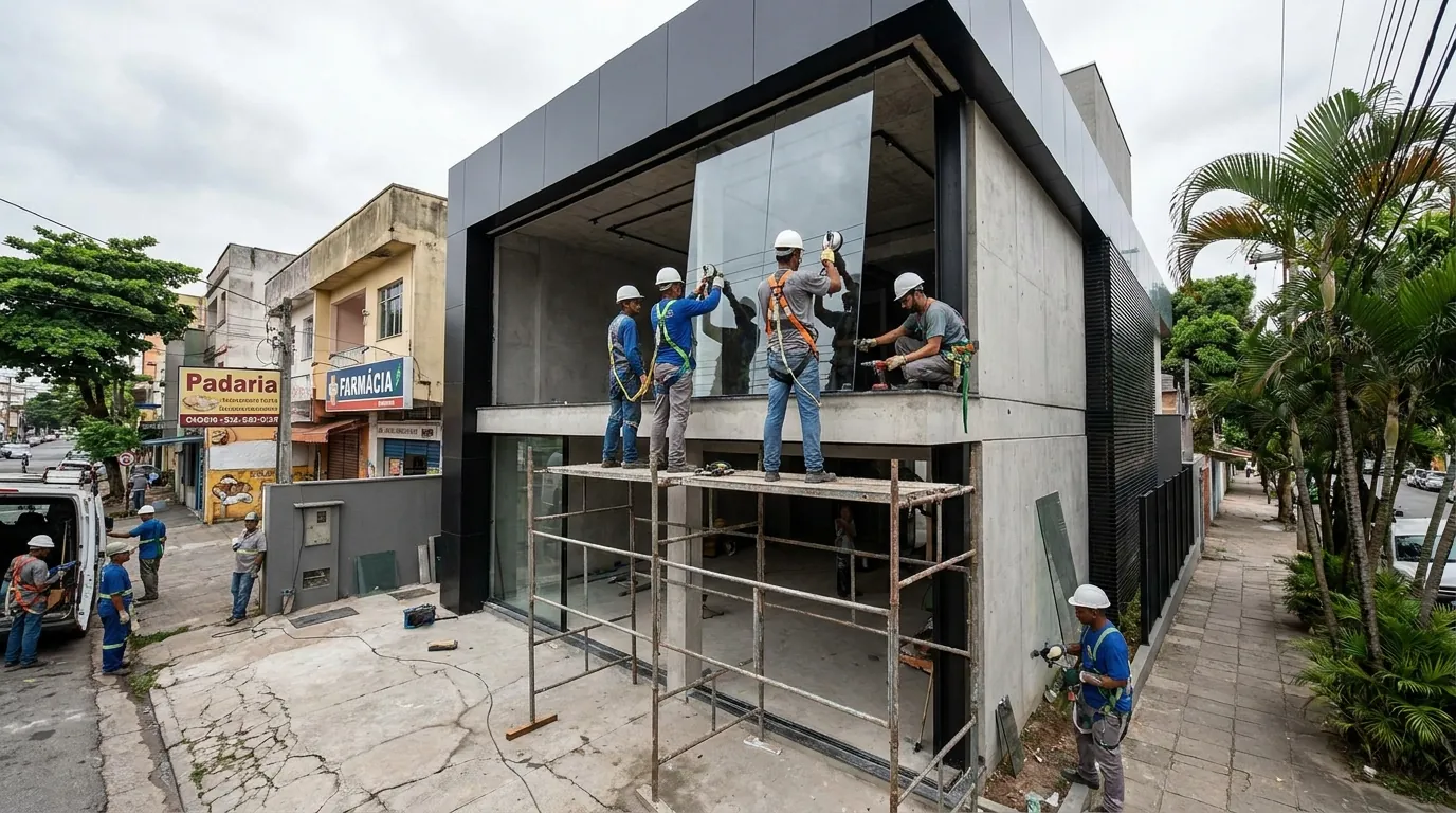 Fachadas para Lojas e Empresas em Maringá‑PR