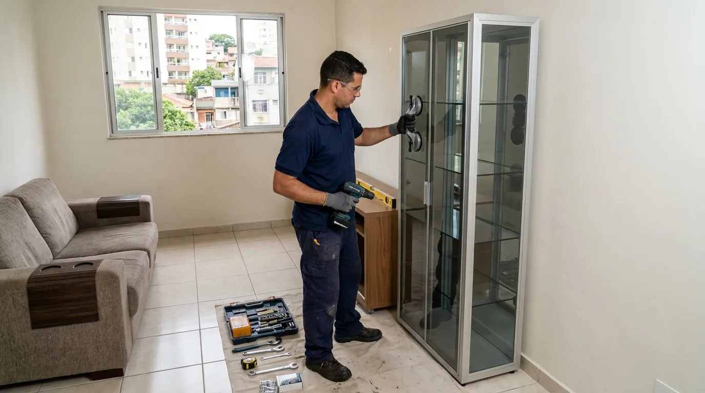 Móveis planejados em vidro em Maringá